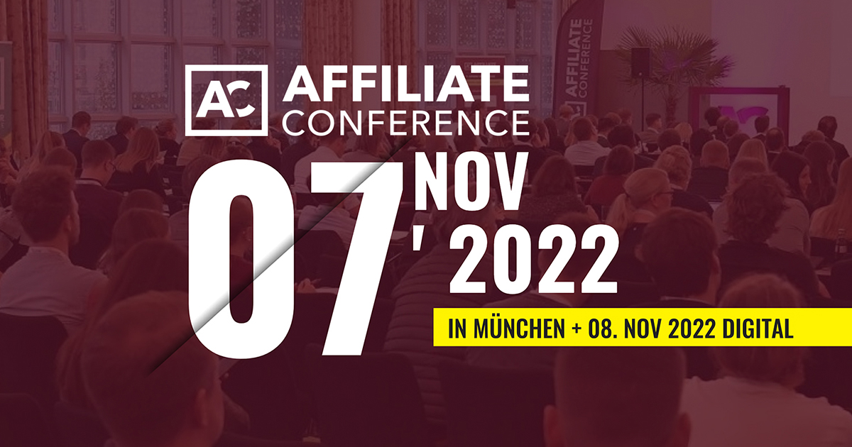 Jubiläum-Affiliate Conference 2022