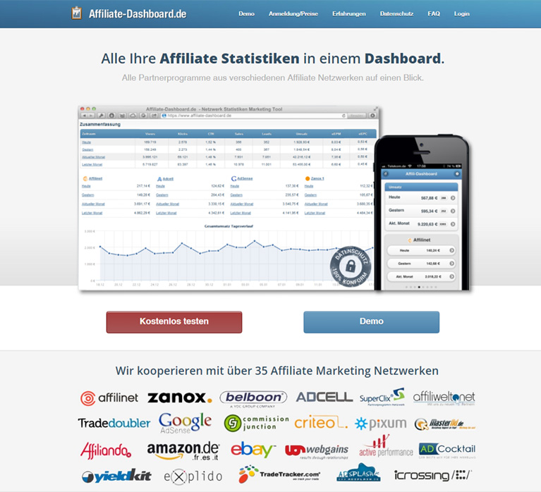 Affiliate Dashboard