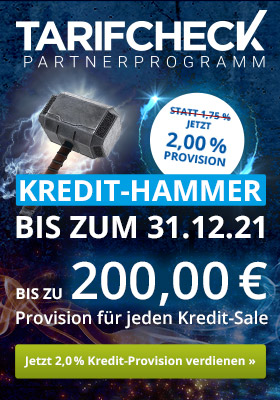 Kredit-Hammer bis zum 31.12.