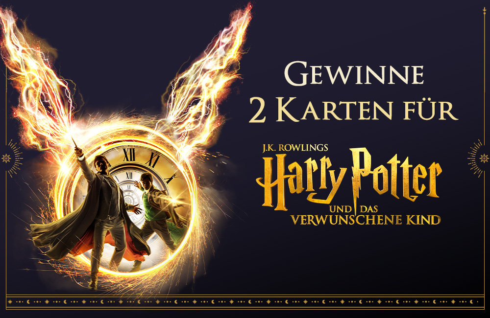 Gewinne 2 Karten für Harry Potter und das verwunschene Kind
