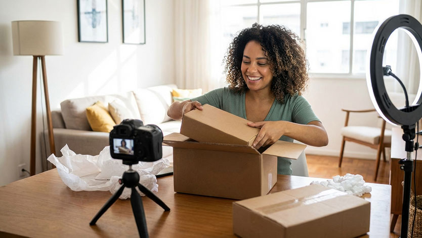 Unboxing Videos: So werden deine Clips zum Affiliate-Erfolg